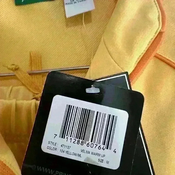 Vintage Prince Warm Up Set with tags. Size Medium. - Picture 4 of 8